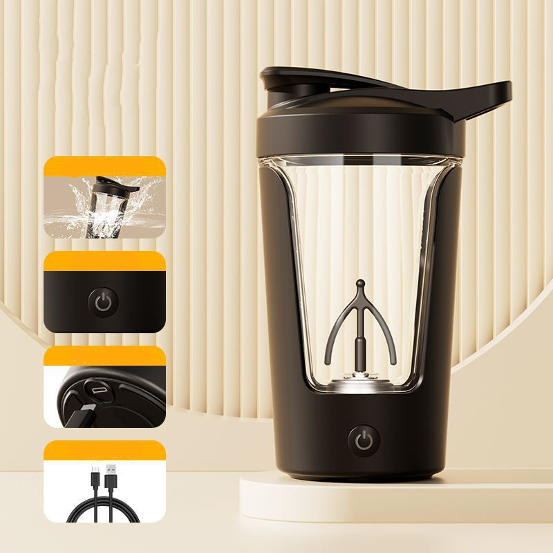 ShakerTurbo eléctrico para proteína 400ml - vista 4